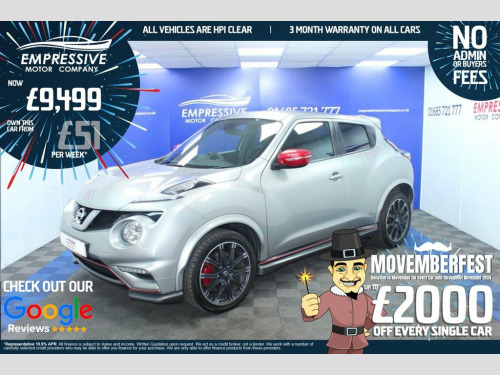 Nissan Juke  1.6 NISMO RS DIG-T 5d 215 BHP