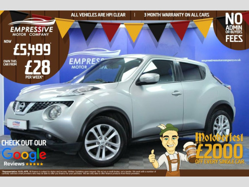 Nissan Juke  1.2 ACENTA DIG-T 5d 115 BHP