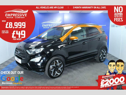 Ford EcoSport  1.0 ST-LINE 5d 124 BHP