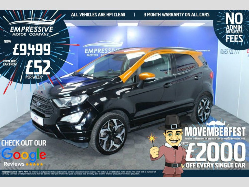 Ford EcoSport  1.0 ST-LINE 5d 124 BHP