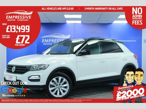 Volkswagen T-ROC  1.0 SE TSI 5d 114 BHP