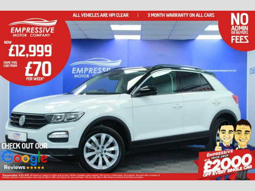 Volkswagen T-ROC  1.0 SE TSI 5d 114 BHP