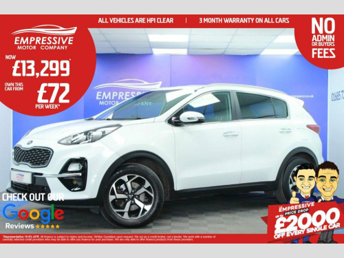 Kia Sportage  1.6 CRDI 2 ISG 5d 135 BHP