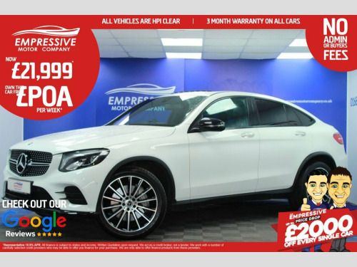 Mercedes-Benz GLC-Class  2.1 GLC 220 D 4MATIC AMG LINE PREMIUM 4d 168 BHP