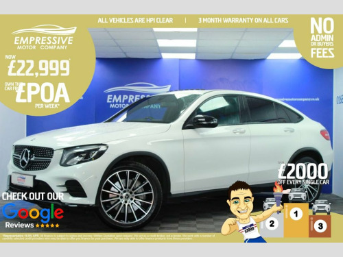 Mercedes-Benz GLC-Class  2.1 GLC 220 D 4MATIC AMG LINE PREMIUM 4d 168 BHP