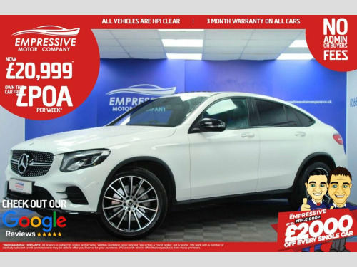 Mercedes-Benz GLC-Class  2.1 GLC 220 D 4MATIC AMG LINE PREMIUM 4d 168 BHP