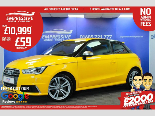 Audi A1  2.0 S1 QUATTRO 3d 228 BHP