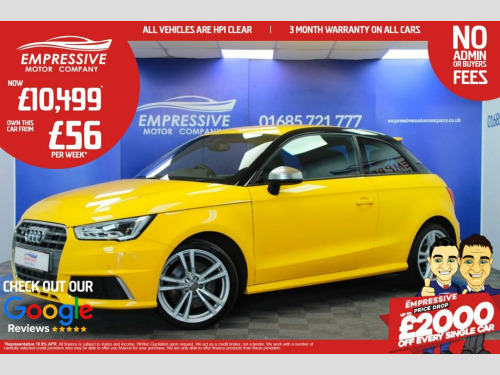 Audi A1  2.0 S1 QUATTRO 3d 228 BHP