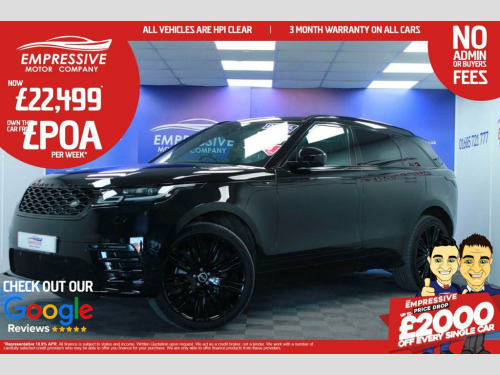 Land Rover Range Rover Velar  2.0 R-DYNAMIC S 5d 238 BHP