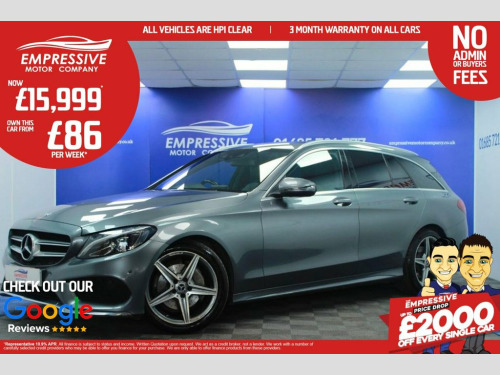 Mercedes-Benz C-Class  2.1 C 220 D AMG LINE 5d 170 BHP