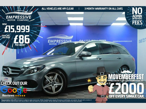 Mercedes-Benz C-Class  2.1 C 220 D AMG LINE 5d 170 BHP