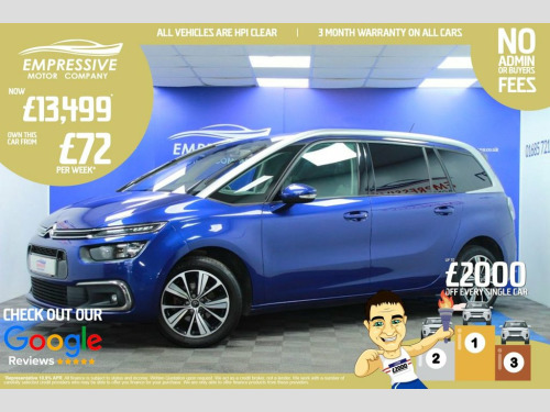 Citroen Grand C4 SpaceTourer  1.5 BLUEHDI FLAIR S/S 5d 129 BHP