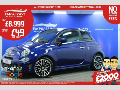 Abarth 500  1.4 595 3d 144 BHP