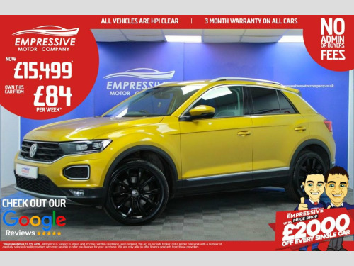 Volkswagen T-ROC  2.0 SEL TDI 4MOTION 5d 148 BHP