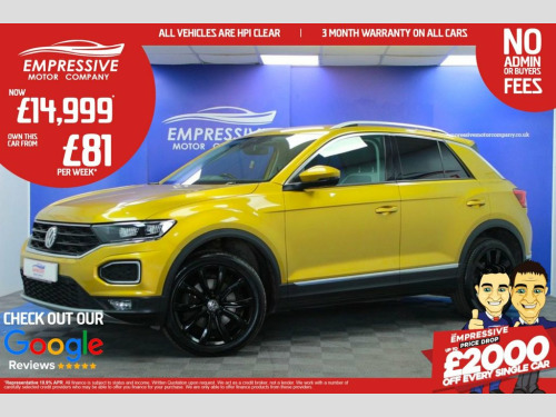 Volkswagen T-ROC  2.0 SEL TDI 4MOTION 5d 148 BHP