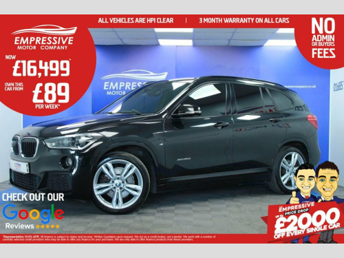 BMW X1  2.0 20d M Sport SUV 5dr Diesel Auto xDrive Euro 6 