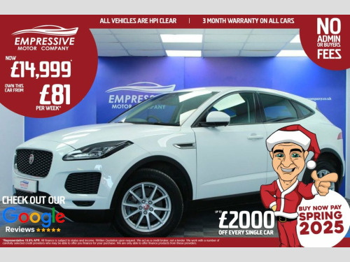 Jaguar E-PACE  2.0 D150 SUV 5dr Diesel Manual AWD Euro 6 (s/s) (1