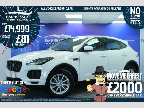 Jaguar E-PACE  2.0 D150 SUV 5dr Diesel Manual AWD Euro 6 (s/s) (1