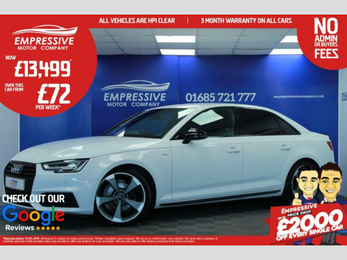 Audi A4  1.4 TFSI Black Edition Saloon 4dr Petrol Manual Eu