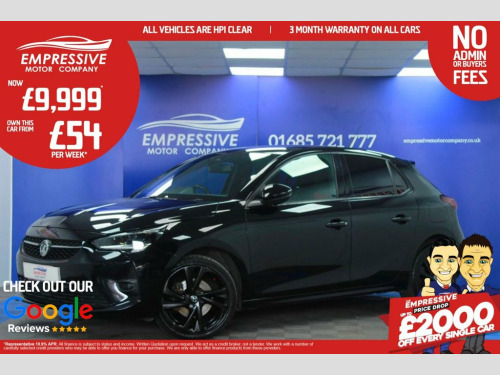 Vauxhall Corsa  1.2 Turbo SRi Premium Hatchback 5dr Petrol Manual 