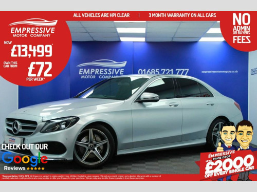 Mercedes-Benz C-Class  1.6 C200d AMG Line Saloon 4dr Diesel G-Tronic+ Eur