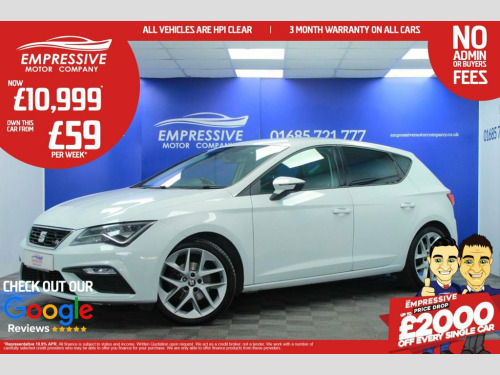 SEAT Leon  1.4 TSI FR Technology Hatchback 5dr Petrol Manual 