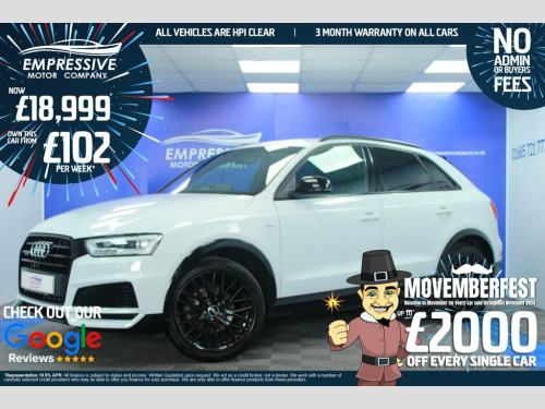 Audi Q3  2.0 TFSI Black Edition SUV 5dr Petrol S Tronic qua