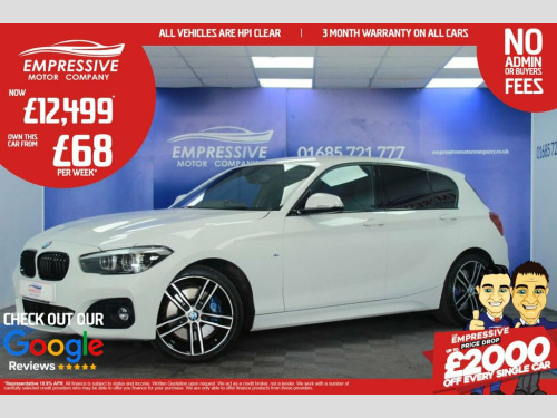 BMW 1 Series  2.0 118d M Sport Shadow Edition Hatchback 5dr Dies