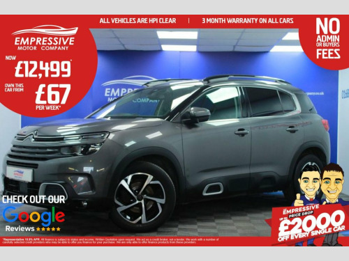 Citroen C5 Aircross  1.5 BlueHDi Flair SUV 5dr Diesel Manual Euro 6 (s/