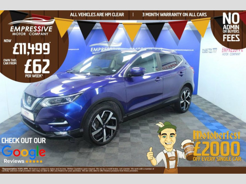 Nissan Qashqai  1.5 dCi Tekna SUV 5dr Diesel Manual Euro 6 (s/s) (