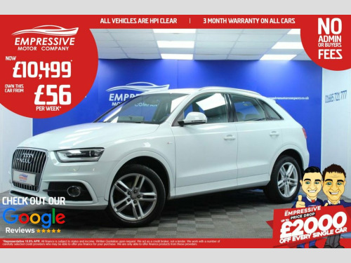 Audi Q3  2.0 TDI S line SUV 5dr Diesel Manual quattro Euro 