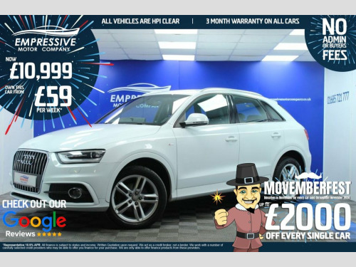 Audi Q3  2.0 TDI S line SUV 5dr Diesel Manual quattro Euro 