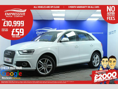 Audi Q3  2.0 TDI S line SUV 5dr Diesel Manual quattro Euro 