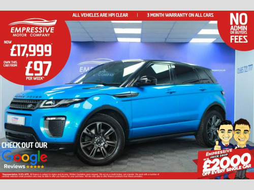 Land Rover Range Rover Evoque  2.0 TD4 Landmark SUV 5dr Diesel Auto 4WD Euro 6 (s