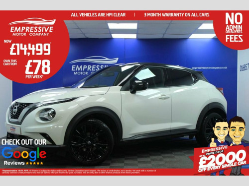 Nissan Juke  1.0 DIG-T Enigma SUV 5dr Petrol DCT Auto Euro 6 (s