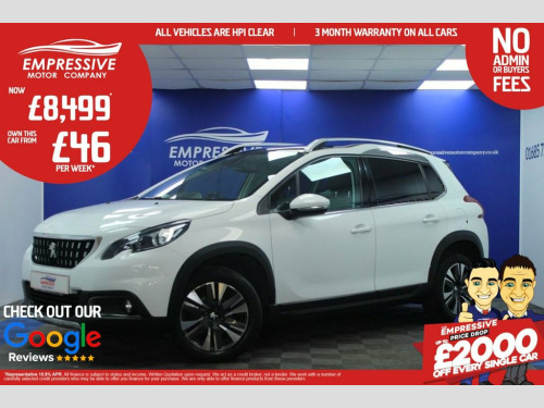 Peugeot 2008 Crossover  1.2 PureTech Allure Premium SUV 5dr Petrol Manual 