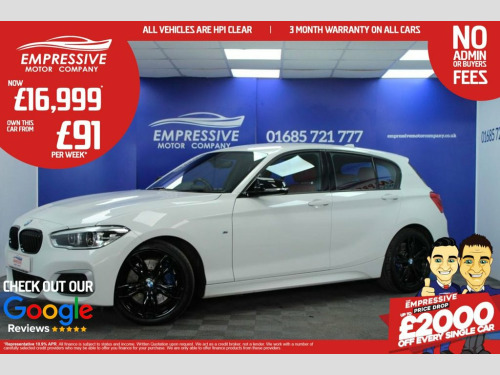 BMW 1 Series M1 3.0 M135i Hatchback 5dr Petrol Auto Euro 6 (s/s) (