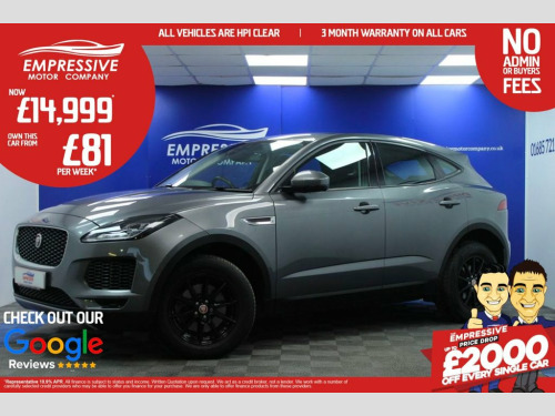 Jaguar E-PACE  2.0 D150 SUV 5dr Diesel Manual Euro 6 (s/s) (150 p