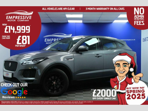 Jaguar E-PACE  2.0 D150 SUV 5dr Diesel Manual Euro 6 (s/s) (150 p