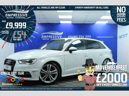 Audi A3  2.0 TDI S line Sportback 5dr Diesel Manual Euro 5 