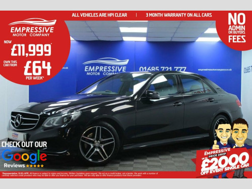 Mercedes-Benz E-Class E220 2.1 E220 BlueTEC AMG Night Edition Saloon 4dr Dies