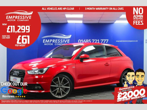 Audi A1  1.4 TFSI CoD Black Edition Hatchback 3dr Petrol Ma