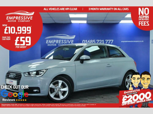 Audi A1  1.0 TFSI Sport Hatchback 3dr Petrol Manual Euro 6 