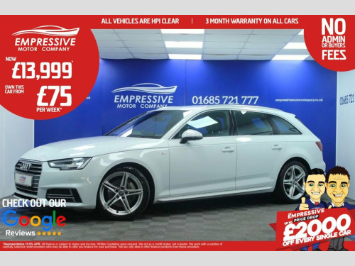 Audi A4 Avant  2.0 TDI ultra S line Estate 5dr Diesel S Tronic Eu