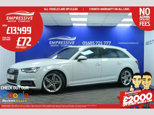 Audi A4 Avant  2.0 TDI ultra S line Estate 5dr Diesel S Tronic Eu