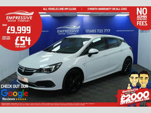 Vauxhall Astra  1.4i Turbo SRi VX Line Nav Hatchback 5dr Petrol Ma