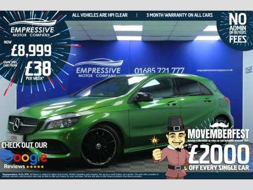 Mercedes-Benz A-Class  1.5 A 180 D AMG LINE 5d 107 BHP