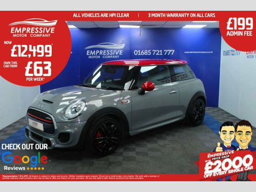 MINI Hatch  2.0 John Cooper Works Hatchback 3dr Petrol Manual 