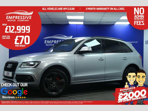 Audi Q5  2.0 TDI S line Plus SUV 5dr Diesel Manual quattro 