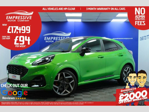 Ford Puma  1.5T EcoBoost ST SUV 5dr Petrol Manual Euro 6 (s/s